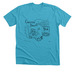 Gettin' Dusty, a Heather Aqua Premium Unisex Tee