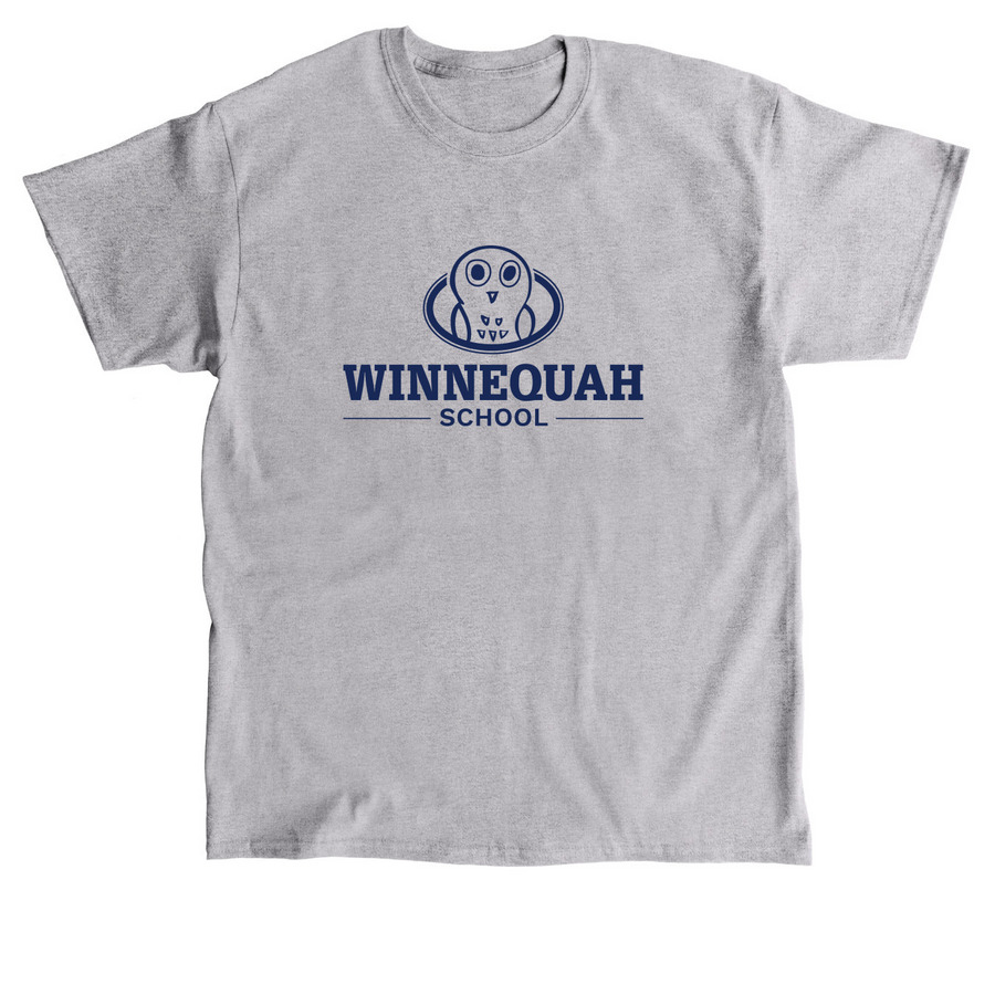 Winnequah logo t-shirt, a Sport Grey Classic Unisex Tee