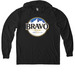 Bravo, a Space Black Allmade Eco Triblend Hoodie Tee