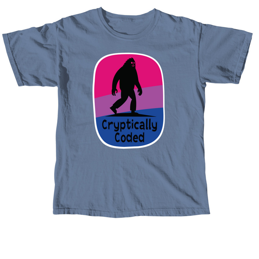 Cryptically Coded, a Blue Jean Comfort Colors Unisex Tee