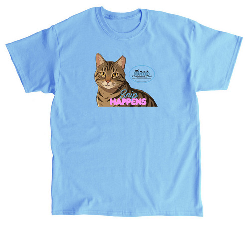 BCC TNR Support, a Carolina Blue Classic Unisex Tee