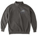 Property of Thunderbolts zips, a Pepper Comfort Colors Quarter Zip Pullover