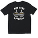 Not Here For Your Approval, a Black Softstyle Cotton Tee (back-view)