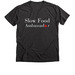 Slow Food Ambassador T-shirt, a Dark Grey Heather Premium V-Neck Tee