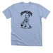 Strange Babies Tees, a Heather Baby Blue Premium Unisex Tee