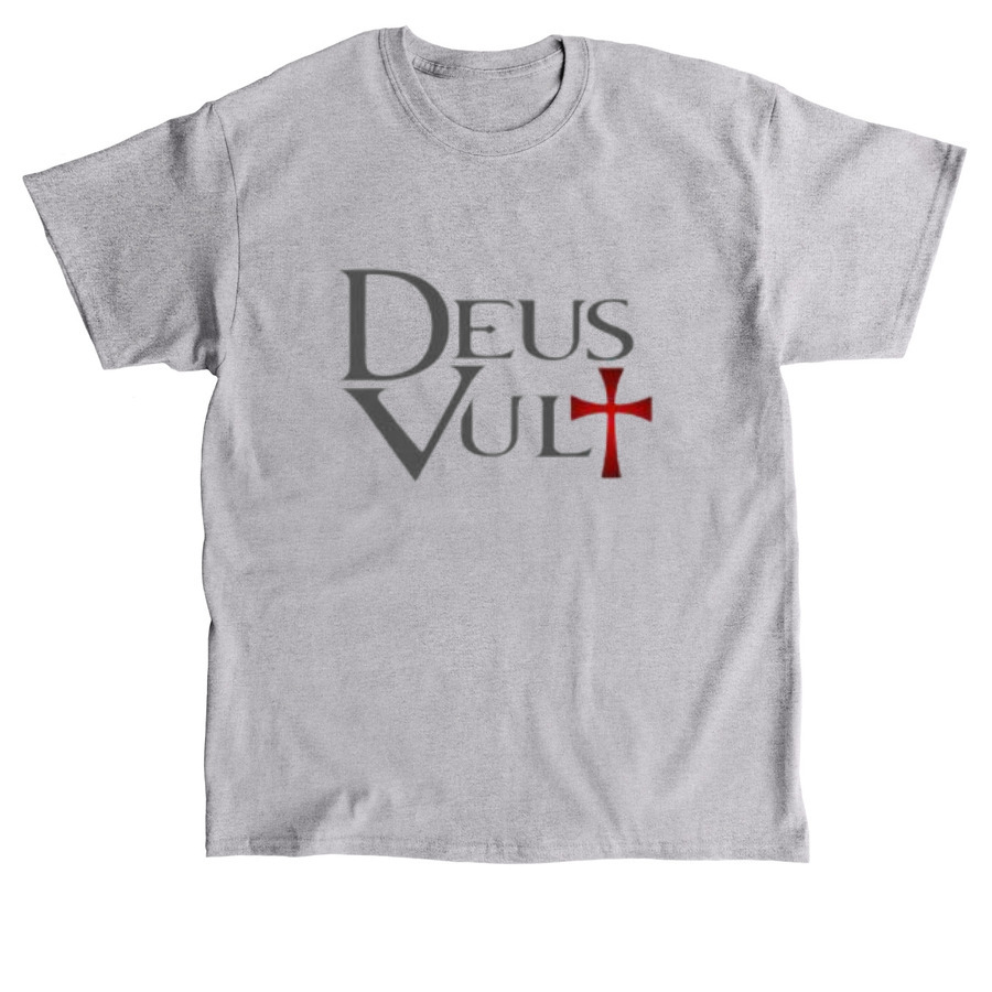 Deus Vult, a Sport Grey Classic Unisex Tee