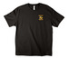 Instinct Straya, a Black Unisex Heavyweight Tee