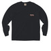 TCFU Pocket Tees, a Black Comfort Colors Long Sleeve Pocket Tee