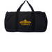 built through faith, a Black Day Tripper Duffel Bag