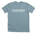 Branded Shirts + Sweatshirts, a Heather Blue Lagoon Premium Unisex Tee
