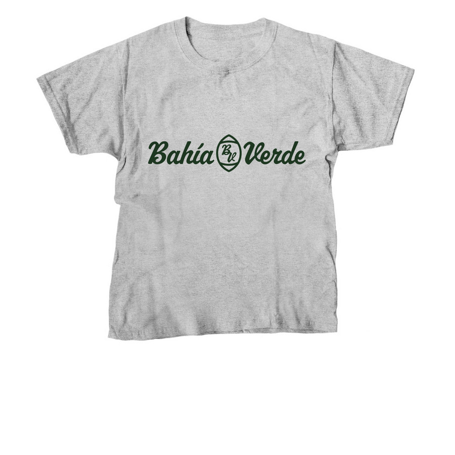 Bah?a Verde Vintage Green, a Sport Grey Youth Unisex Tee