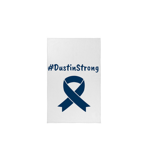 Funds for Dustin, a White Tea Towel