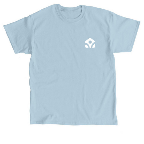 For Every Orphan - White Text, a Light Blue Classic Unisex Tee