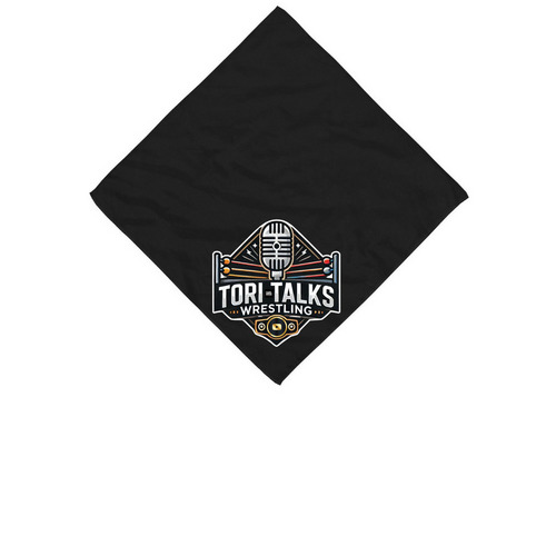 Tori Talks Wrestling&nbsp;, a Black Cotton Bandana