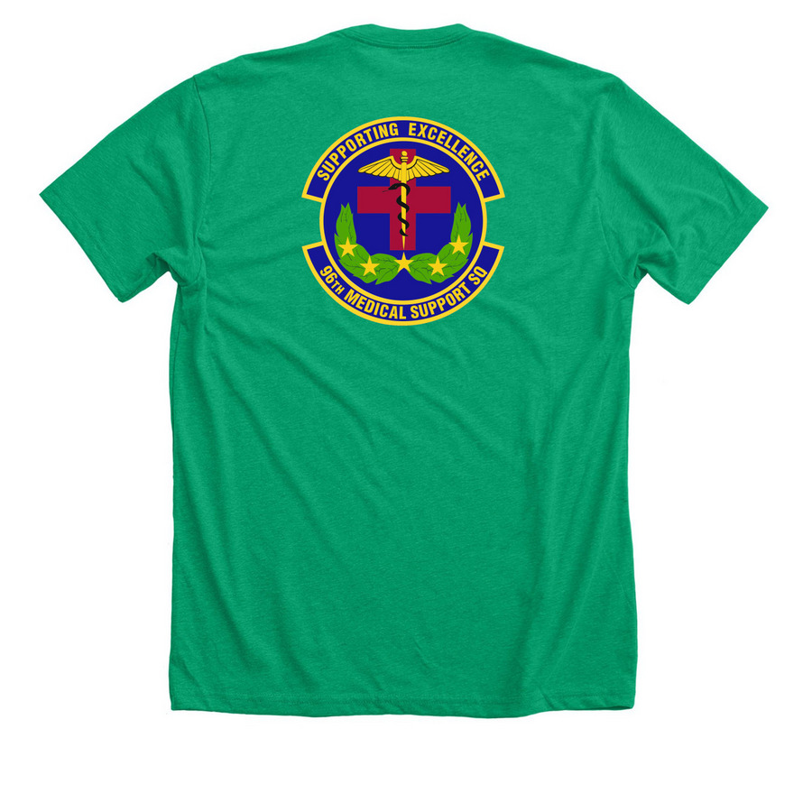 96 MDSS Morale Shirt, a Heather Kelly Premium Unisex Tee (back-view)