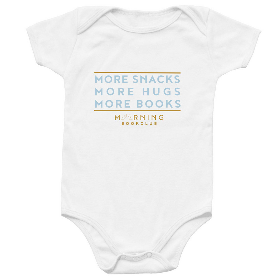 just for littles, a White Infant Onesie