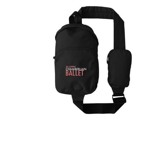Grove Sling Bag- (Alumni Logo), a Black Grove Sling Bag