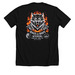 HOGS FOR HOPE 3, a Solid Black Blend Premium Unisex Tee (back-view)