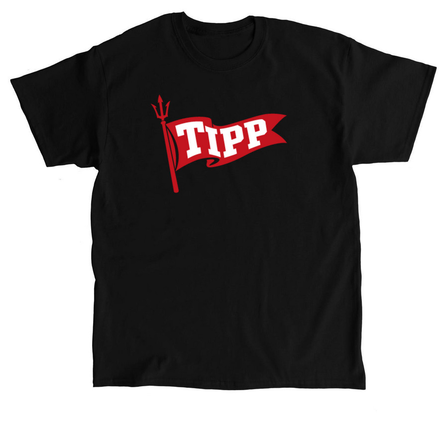 Tipp Flag, a Black Classic Unisex Tee