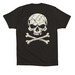Death over Ordinary, a Black Premium Cotton Tee (back-view)