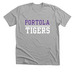 Portola Tigers, a Athletic Heather Premium Unisex Tee