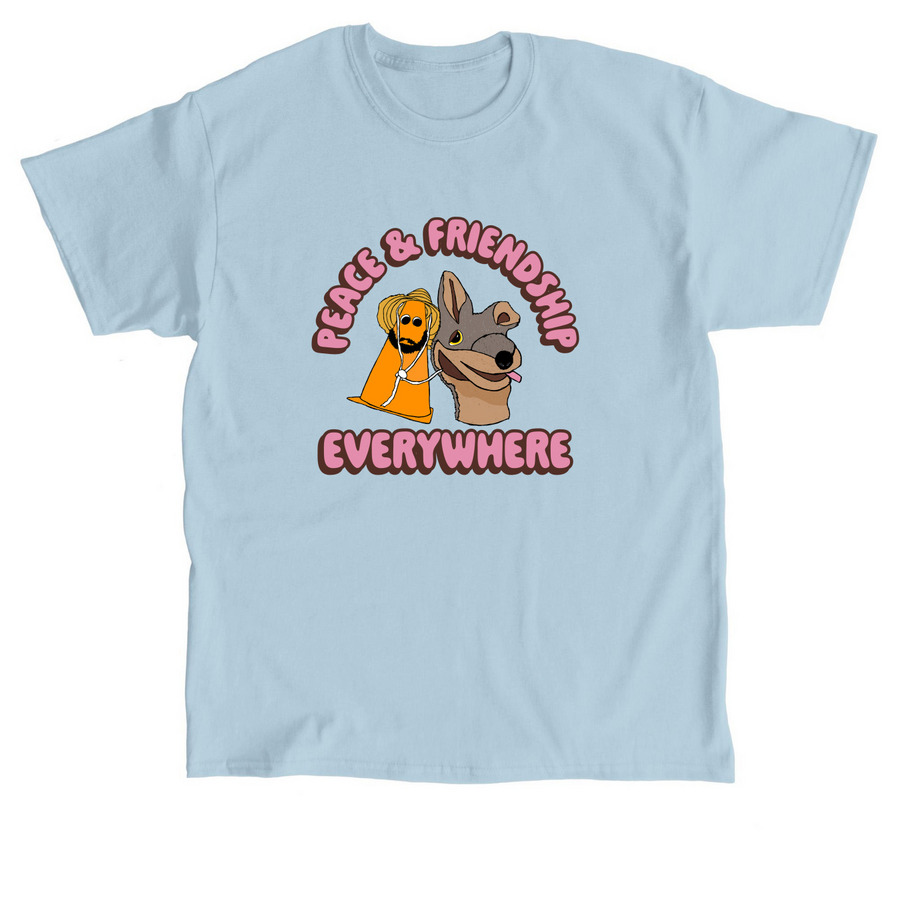 Cohney & Charlie Adult Tee, a Light Blue Classic Unisex Tee