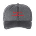 hot girls read books&nbsp;, a Black Printed Pigment Dye Baseball Cap