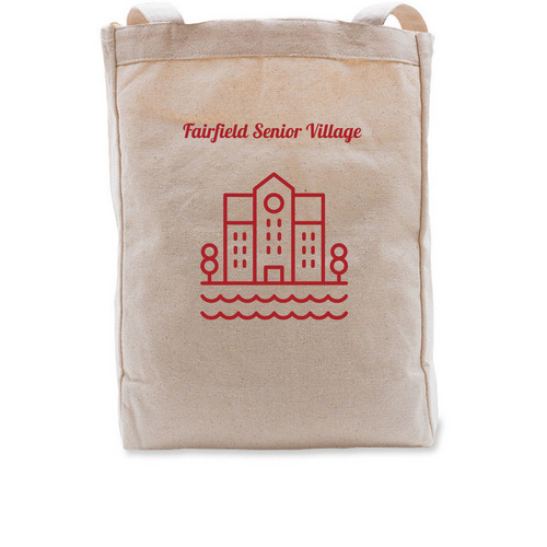 Village People Activities, a Natural Recycled Cotton Tote Bag