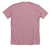 African Spurred Tortoise, a Heather Orchid Premium Unisex Tee (back-view)