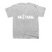 2026 Boogie tee&nbsp;, a Sport Grey Youth Unisex Tee (back-view)