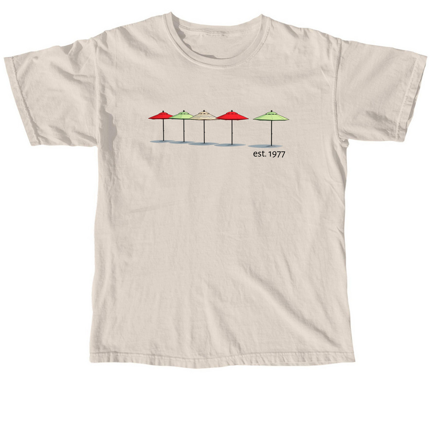 50th Reunion Shirt Without Text on Back, a Ivory Comfort Colors Unisex Tee