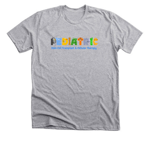 PEDS cell therapy&nbsp;, a Athletic Heather Premium Unisex Tee