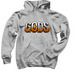 Be Part Of The GODS, a Sport Grey Pullover Hoodie