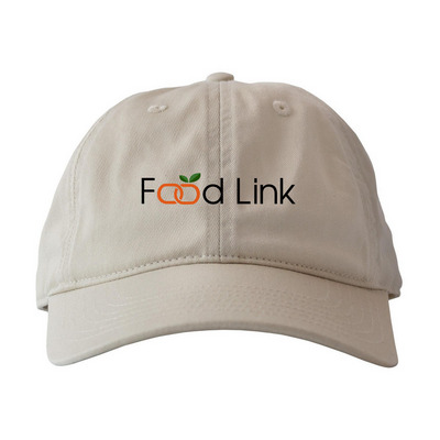Food Link Cap, a Oyster Printed Eco Baseball Cap