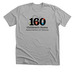 160 Logo, a Athletic Heather Premium Unisex Tee