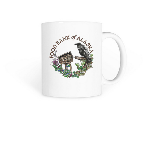 Cache and Share Mugs, a White Coffee Mug