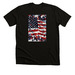 American 250 Tee, a Black Heather Premium Unisex Tee