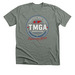 TMGA, a Deep Heather Premium Unisex Tee