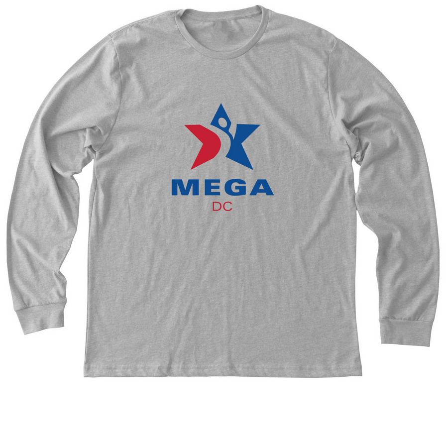 MEGA-DC Long Sleeve Tops, a Athletic Heather Premium Long Sleeve Tee