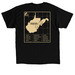 Towers and Trees Tee, a Black Classic Unisex Tee (back-view)