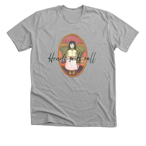 Heads Will Roll, a Athletic Heather Premium Unisex Tee