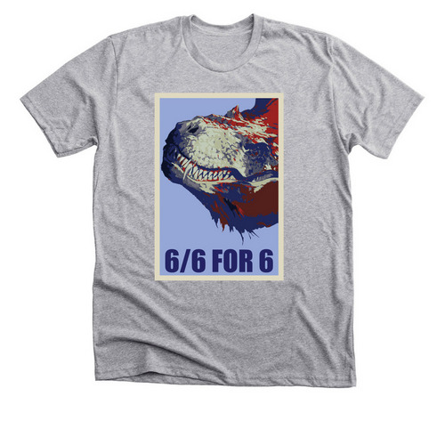 Vote For Dreadmaw (PWYW), a Athletic Heather Premium Unisex Tee