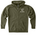 Greg 24, a Army Heavyweight Zip Up Hoodie