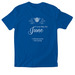 I wear blue for June, a Royal Softstyle Cotton Tee