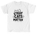 Stray Cats Matter, a White Classic Unisex Tee