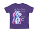 Sage-Femme Midwifery "helped me out", a Heather Team Purple Premium Youth Tee