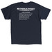 Metabolic Reset I help reverse&nbsp;, a Navy Classic Unisex Tee (back-view)