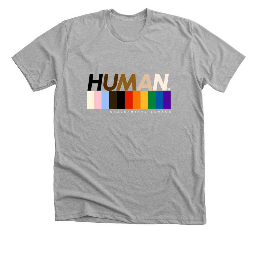 2026 Pride, a Athletic Heather Premium Unisex Tee