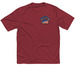 100% Polyester&nbsp;American Pups, a True Red Classic Performance Tee