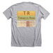 Vince Custom, a Athletic Heather Premium Unisex Tee (back-view)
